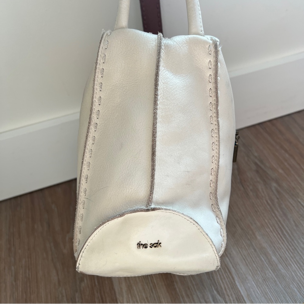 The Sak Cream and Brown Shoulder Bag - Picture 11 of 11